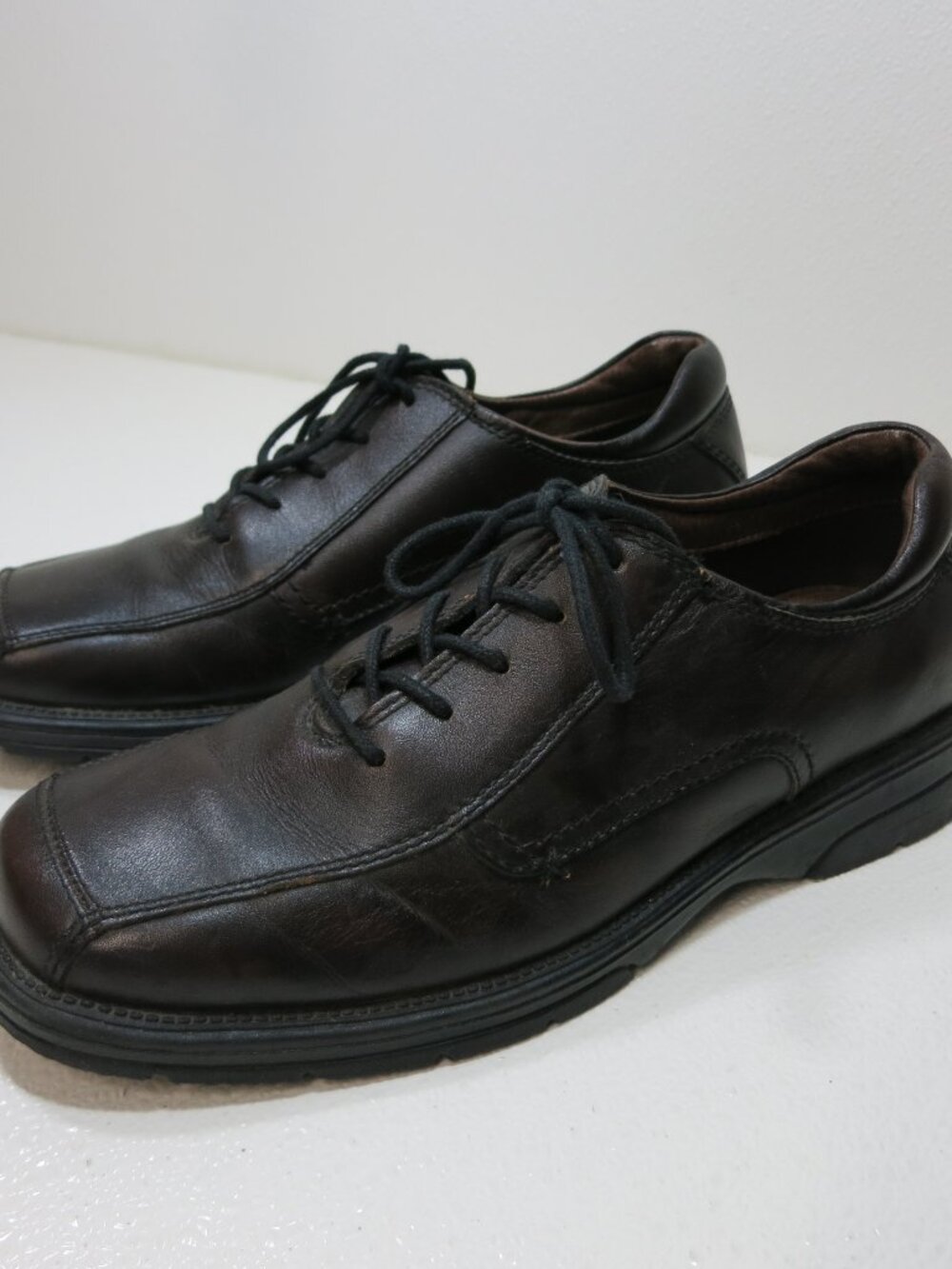 GBX Cap Toe Oil Tanned Leather Casual Comfort Footwear Oxfords Shoes Sz 10 M